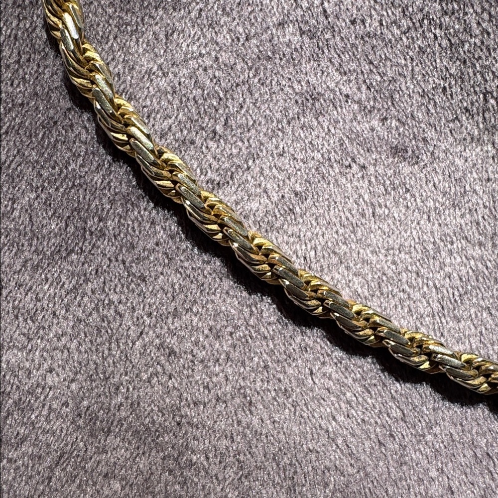 Vintage Givenchy  Rope Chain Necklace - Picture 9 of 9